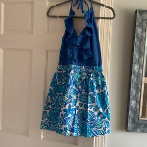 Halter Lily Pulitzer dress!